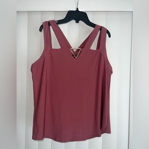 Auw Mauve Top